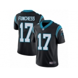 Men's Nike Carolina Panthers #17 Devin Funchess Vapor Untouchable Limited Black Team Color NFL Jersey