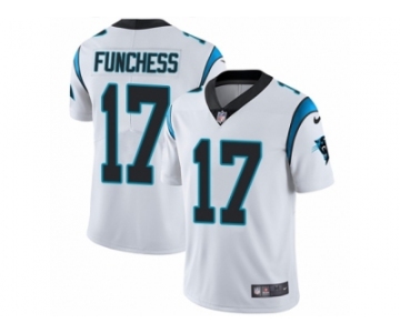 Men's Nike Carolina Panthers #17 Devin Funchess Vapor Untouchable Limited White NFL Jersey