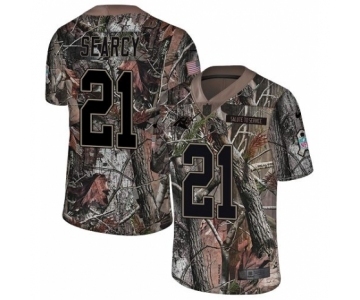 Men's Nike Carolina Panthers #21 Da'Norris Searcy Camo Rush Realtree Limited NFL Jersey