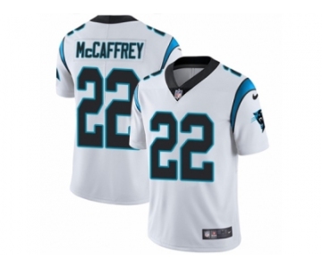 Men's Nike Carolina Panthers #22 Christian McCaffrey Vapor Untouchable Limited White NFL Jersey