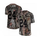 Men's Nike Carolina Panthers #24 James Bradberry Camo Rush Realtree Limited NFL Jersey