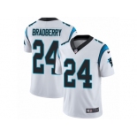 Men's Nike Carolina Panthers #24 James Bradberry Vapor Untouchable Limited White NFL Jersey