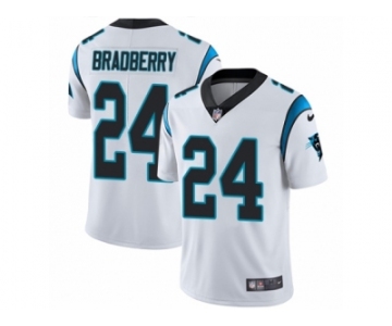 Men's Nike Carolina Panthers #24 James Bradberry Vapor Untouchable Limited White NFL Jersey