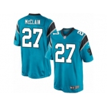 Men's Nike Carolina Panthers #27 Robert McClain Limited Blue Alternate NFL Jersey