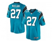 Men's Nike Carolina Panthers #27 Robert McClain Limited Blue Alternate NFL Jersey