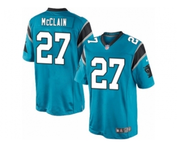 Men's Nike Carolina Panthers #27 Robert McClain Limited Blue Alternate NFL Jersey