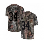 Men's Nike Carolina Panthers #34 Cameron Artis-Payne Camo Rush Realtree Limited NFL Jersey