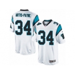 Men's Nike Carolina Panthers #34 Cameron Artis-Payne Limited White NFL Jersey