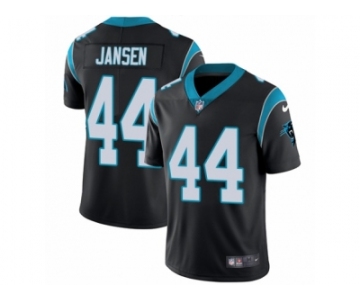 Men's Nike Carolina Panthers #44 J.J. Jansen Vapor Untouchable Limited Black Team Color NFL Jersey