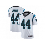 Men's Nike Carolina Panthers #44 J.J. Jansen Vapor Untouchable Limited White NFL Jersey