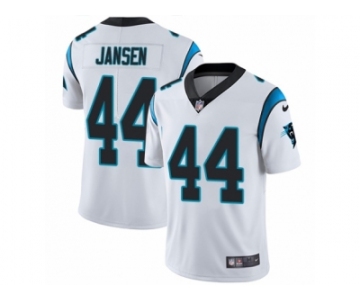 Men's Nike Carolina Panthers #44 J.J. Jansen Vapor Untouchable Limited White NFL Jersey