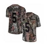 Men's Nike Carolina Panthers #5 Michael Palardy Camo Rush Realtree Limited NFL Jersey