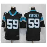 Men's Nike Carolina Panthers #59 Luke Kuechly Limited Black Team Color NFL Jersey