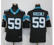 Men's Nike Carolina Panthers #59 Luke Kuechly Limited Black Team Color NFL Jersey