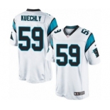 Men's Nike Carolina Panthers #59 Luke Kuechly Limited White NFL Jersey