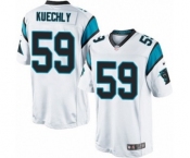 Men's Nike Carolina Panthers #59 Luke Kuechly Limited White NFL Jersey