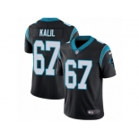 Men's Nike Carolina Panthers #67 Ryan Kalil Vapor Untouchable Limited Black Team Color NFL Jersey