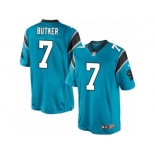 Men's Nike Carolina Panthers #7 Harrison Butker Limited Blue Alternate NFL Jersey