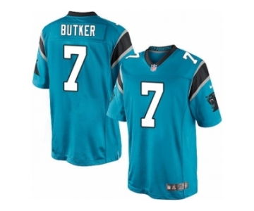 Men's Nike Carolina Panthers #7 Harrison Butker Limited Blue Alternate NFL Jersey