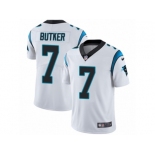 Men's Nike Carolina Panthers #7 Harrison Butker Vapor Untouchable Limited White NFL Jersey