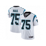 Men's Nike Carolina Panthers #75 Matt Kalil Vapor Untouchable Limited White NFL Jersey