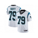 Men's Nike Carolina Panthers #79 Chris Scott Vapor Untouchable Limited White NFL Jersey