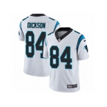 Men's Nike Carolina Panthers #84 Ed Dickson Vapor Untouchable Limited White NFL Jersey