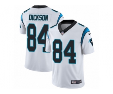 Men's Nike Carolina Panthers #84 Ed Dickson Vapor Untouchable Limited White NFL Jersey