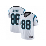 Men's Nike Carolina Panthers #88 Greg Olsen Vapor Untouchable Limited White NFL Jersey