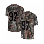 Men's Nike Carolina Panthers #97 Mario Addison Camo Rush Realtree Limited NFL Jersey