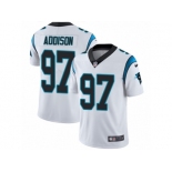 Men's Nike Carolina Panthers #97 Mario Addison Vapor Untouchable Limited White NFL Jersey