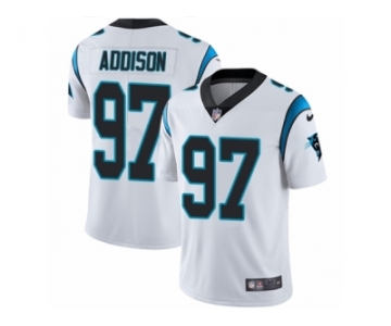 Men's Nike Carolina Panthers #97 Mario Addison Vapor Untouchable Limited White NFL Jersey