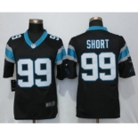 Men's Nike Carolina Panthers #99 Kawann Short Limited Black Team Color NFL Jersey