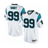 Men's Nike Carolina Panthers #99 Kawann Short Limited White NFL Jersey