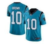 Nike Carolina Panthers #10 Corey Brown Blue Men's Stitched NFL Limited Rush Jersey