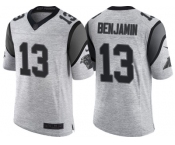 Nike Carolina Panthers #13 Kelvin Benjamin 2016 Gridiron Gray II Men's NFL Limited Jersey