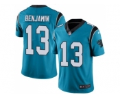 Nike Carolina Panthers #13 Kelvin Benjamin Blue Men's Stitched NFL Limited Rush Jersey