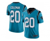 Nike Carolina Panthers #20 Kurt Coleman Blue Men's Stitched NFL Limited Rush Jersey