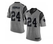 Nike Carolina Panthers #24 Josh Norman Gridiron Gray jerseys(Limited)