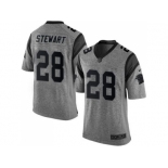 Nike Carolina Panthers #28 Jonathan Stewart Gridiron Gray jerseys(Limited)