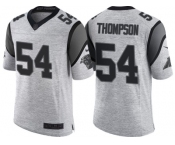 Nike Carolina Panthers #54 Shaq Thompson 2016 Gridiron Gray II Men's NFL Limited Jersey