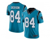 Nike Carolina Panthers #84 Ed Dickson Blue Men's Stitched NFL Limited Rush Jersey