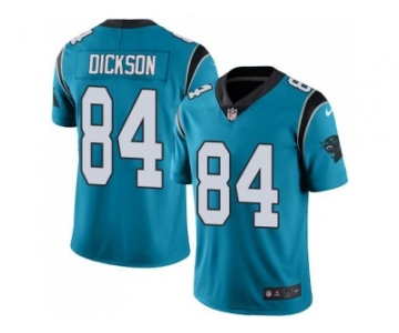 Nike Carolina Panthers #84 Ed Dickson Blue Men's Stitched NFL Limited Rush Jersey