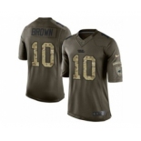 nike nfl jerseys carolina panthers #10 corey brown army green[nike Limited Salute To Service]