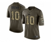 nike nfl jerseys carolina panthers #10 corey brown army green[nike Limited Salute To Service]