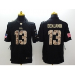 nike nfl jerseys carolina panthers #13 benjamin black[salute to service limited]