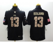 nike nfl jerseys carolina panthers #13 benjamin black[salute to service limited]