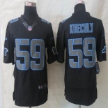 nike nfl jerseys carolina panthers #59 kuechly black[nike impact limited]