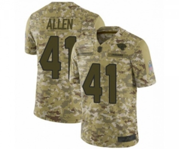 Jacksonville Jaguars #41 Josh Allen Limited Camo 2018 Salute to Service Football Jersey