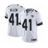 Jacksonville Jaguars #41 Josh Allen White Vapor Untouchable Limited Player Football Jersey